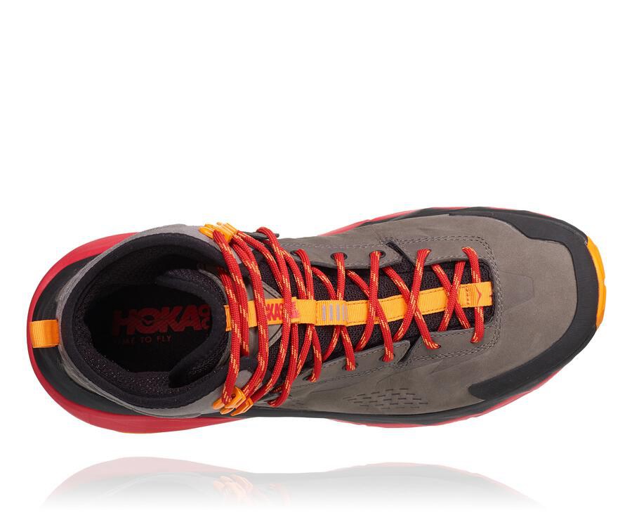 Hoka One One Kaha Gore-Tex Vandringsskor Herr - Bröst/Svarta - NKMSX-9683